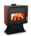 STUFA A LEGNA ATS 100 AIR 15 VENTILATA(scaldabili 428 mc)